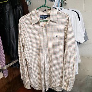 Polo by Ralph Lauren ~ Long Sleeve Button Down Shirt~ Men’s Large Classic Fit ~